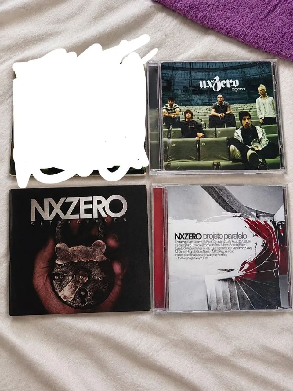 Lote coleção 3 cds NXZero 