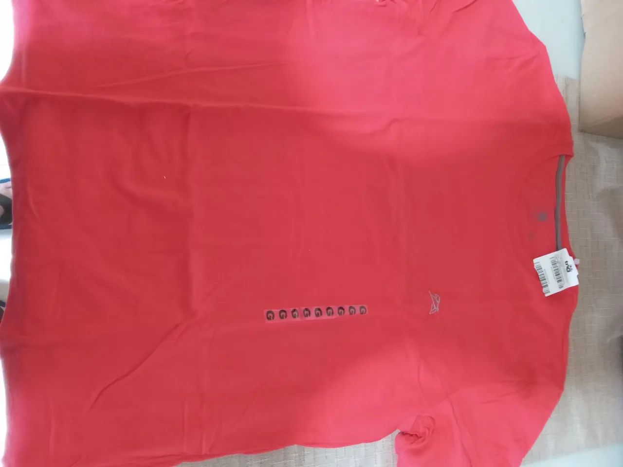 CAMISETA VERMELHA NOVA TAMANHO G - Foto 4