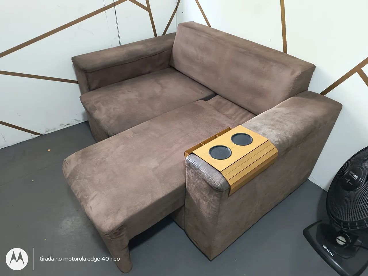 Sofá retrátil 2 lugares - Foto 2