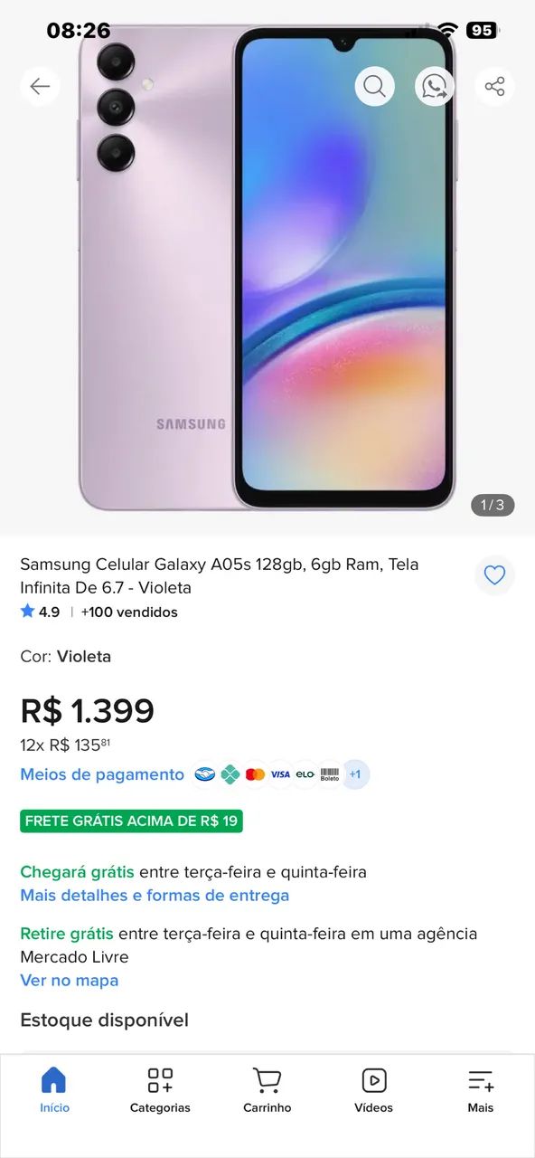 Samsung A05s - Foto 3