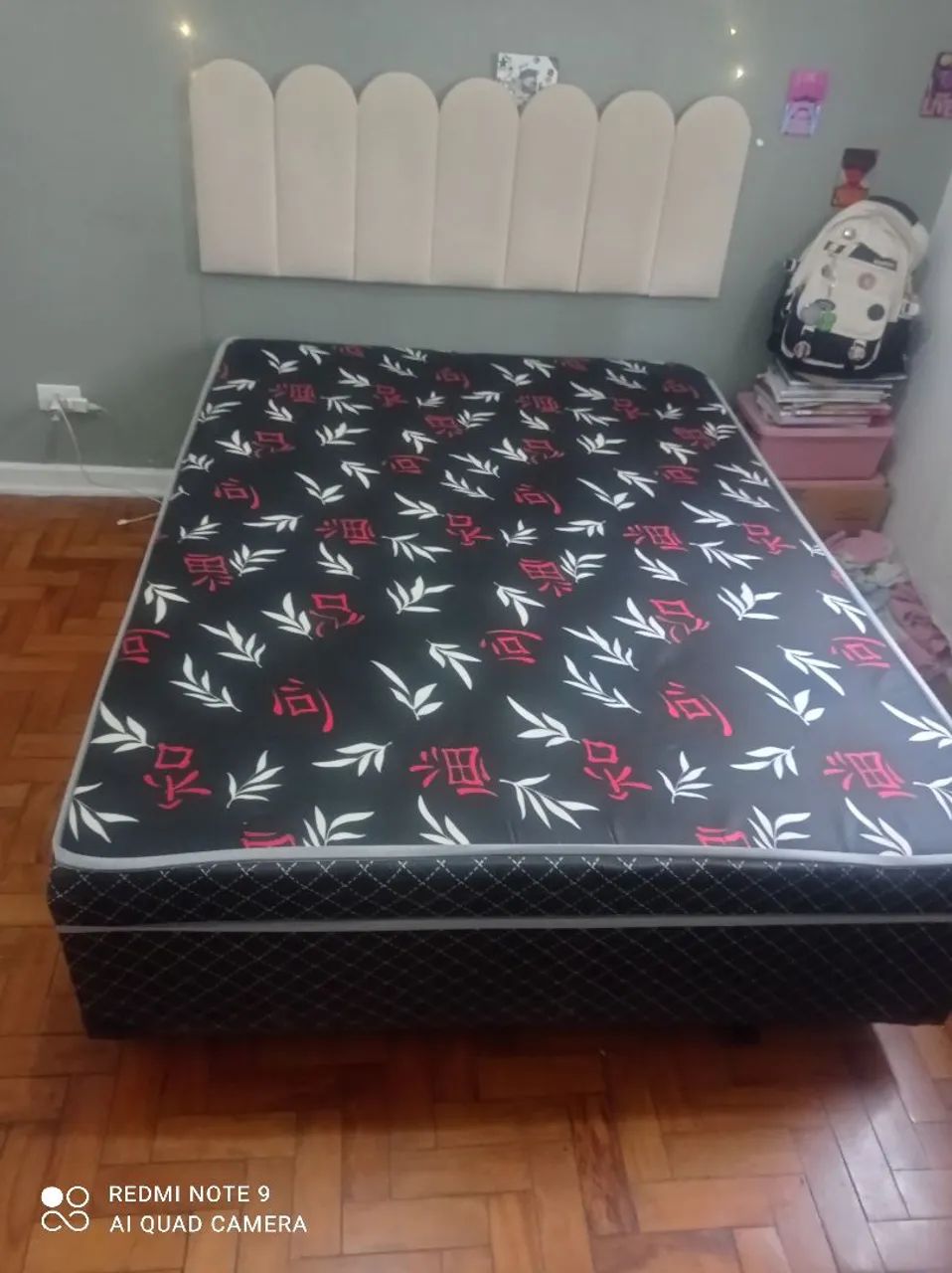 Cama box casal conjugada - brinde cabeceira 