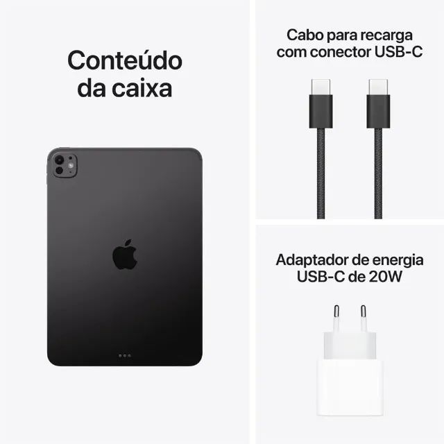 IPAD Pro 11 M5 256gb Space black - Tablets e E-Readers - Jardim