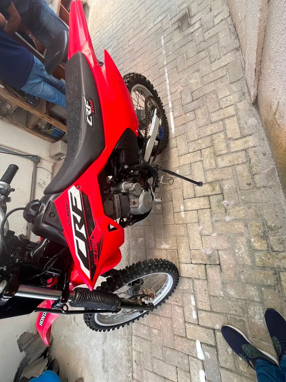 Crf 230 mexida para 245cc - Foto 5
