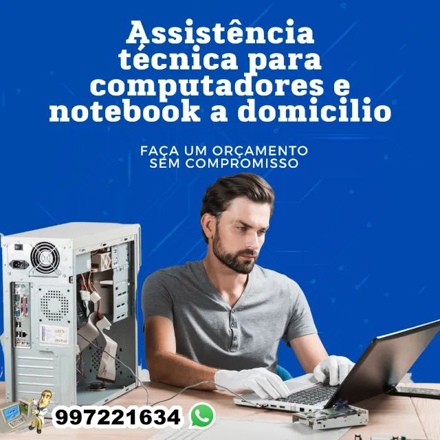 Técnico de Informática em Domicílio 24h - Recife e Região