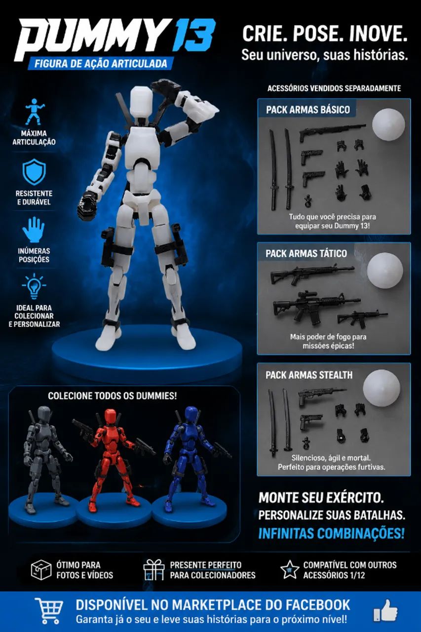 Figura de Ação(Action Figure) Dummy 13