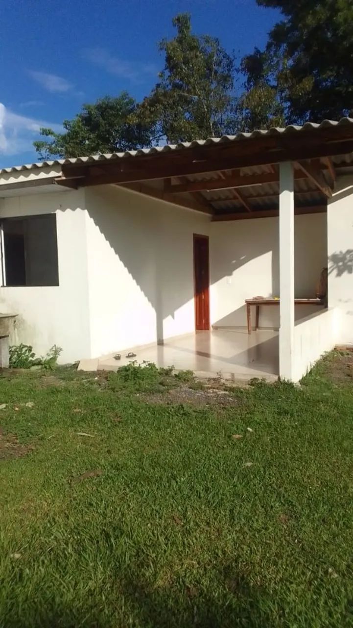 Chácara, marechal borman, chapeco, com uma casa de alvenaria