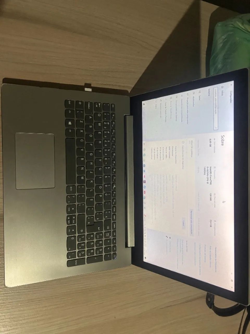 Notebook Lenovo I5 8th 8GB RAM - Foto 3