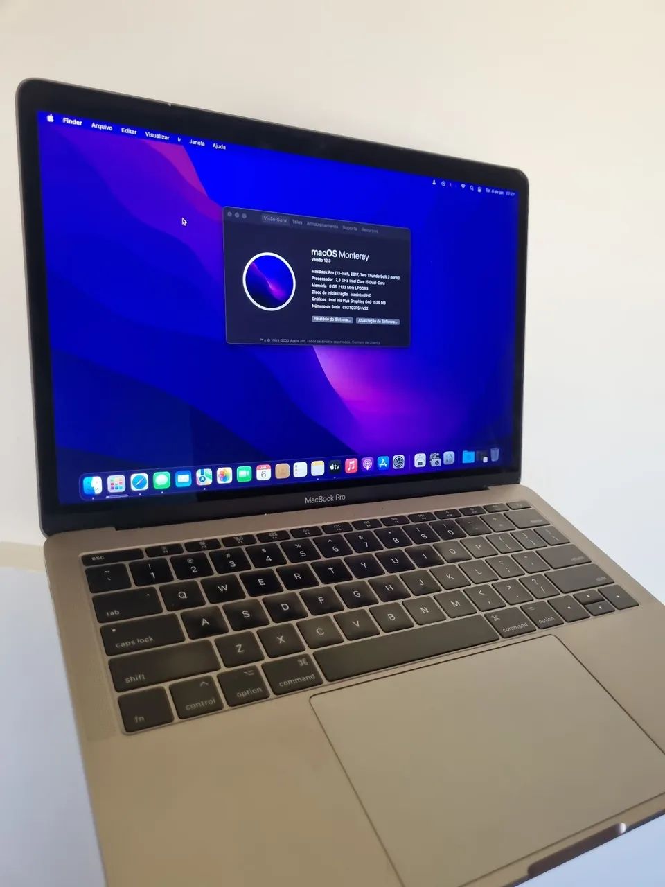 MacBook本体 Macbook Pro 2017 i5/8GB/128GB office OTH Produtos - Macbook Pro 2017, MUHN2LL/A, Tela de 13.3