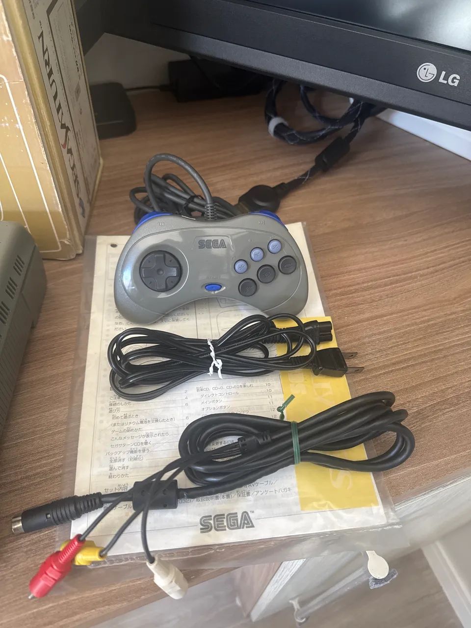 Console Sega Saturn Cinza CIB - Impecável  - Foto 2