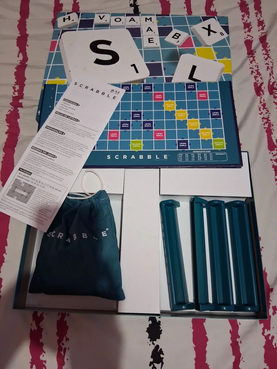 Jogo de Tabuleiro Palavras Cruzadas - Foto 3