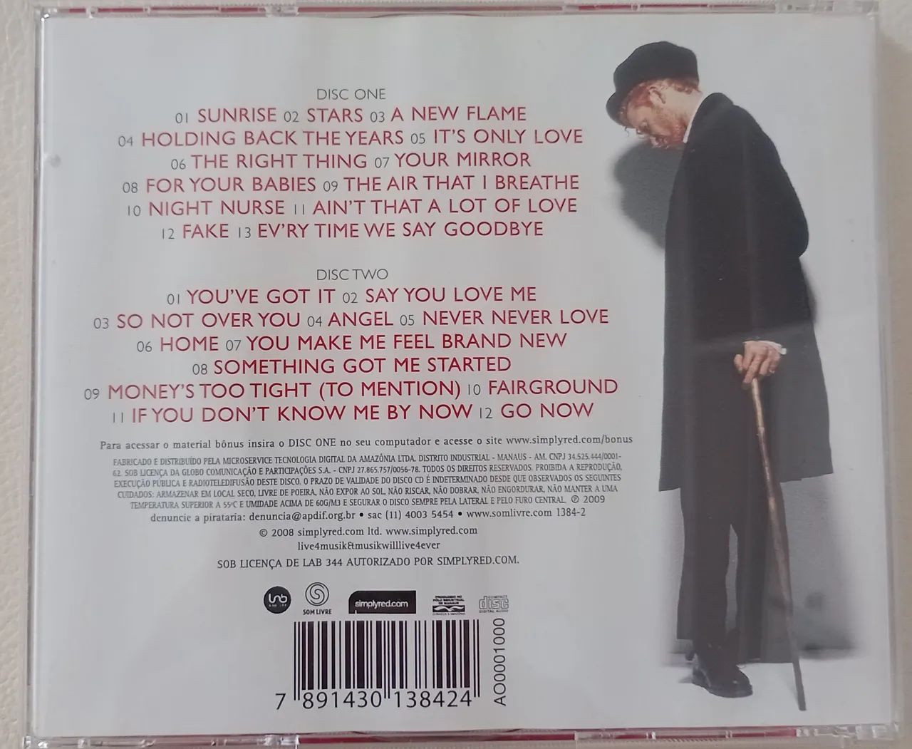 CD SIMPLY RED 25 THE GREATEST HITS DUPLO - Foto 2