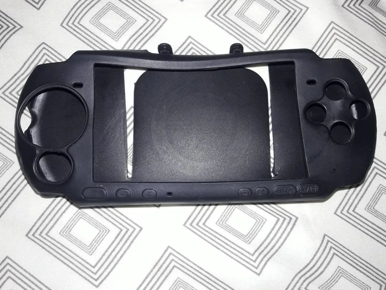 Capa de borracha para psp 2000 ou 3000