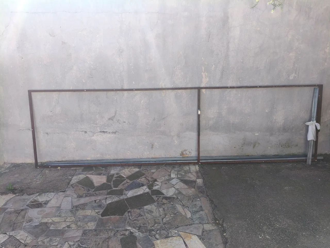 Arco Metálico para Lona de Fachada Completo 