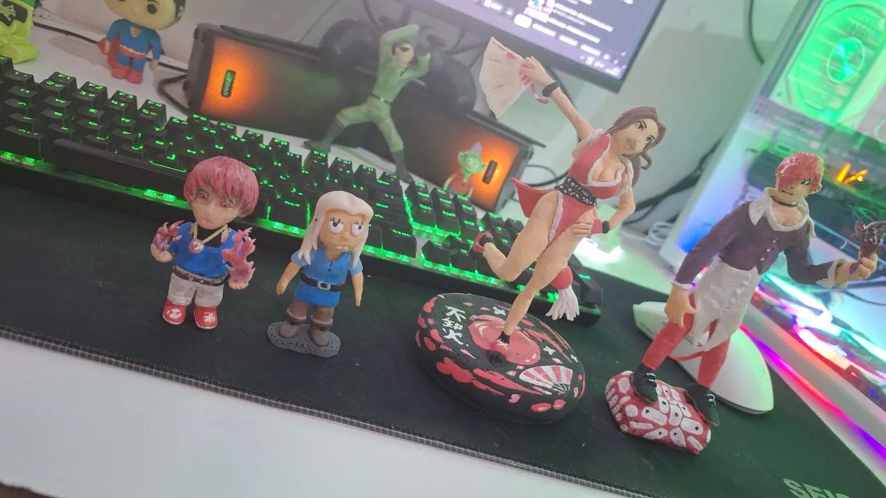 Personagem personalizado em biscuit