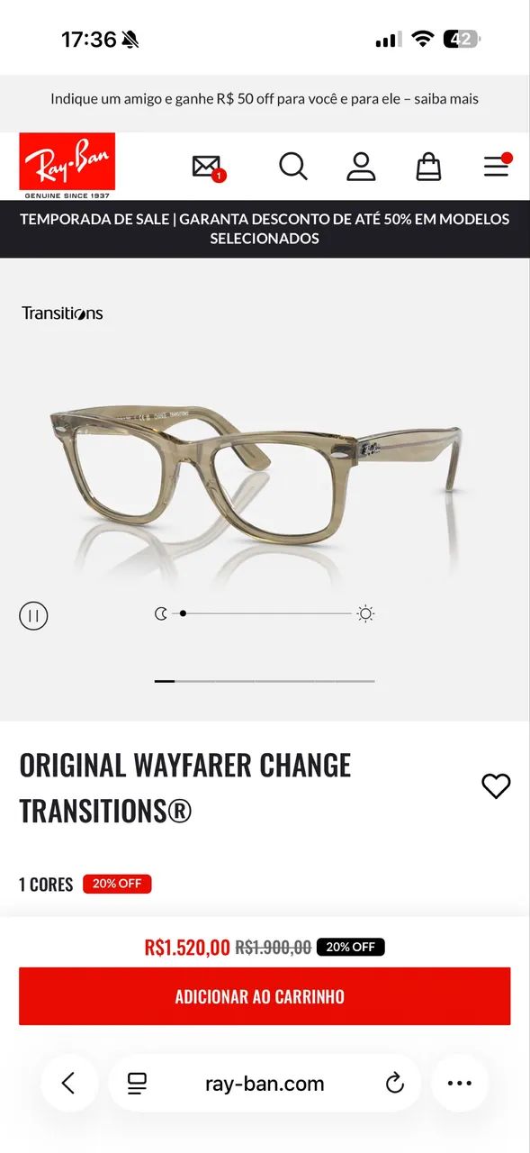 Rayban fotocromatico  - Foto 5