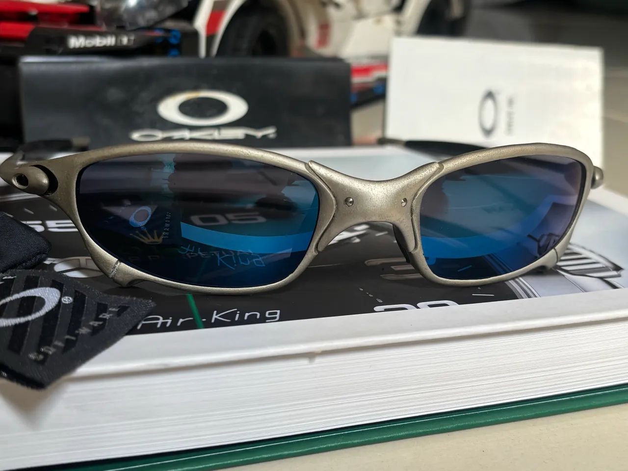 Oakley Juliet Plasma com caixa e manual - Foto 2
