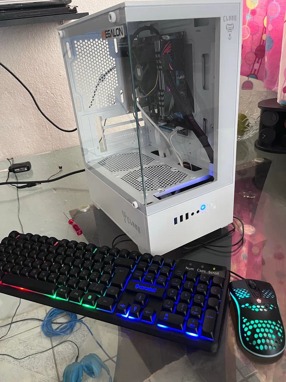 Cpu gamer i7 - teclado e mouse - novo  - Foto 4