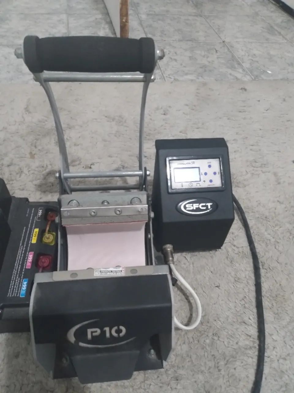 Impressora Epson l120 mais prensa cilíndrica 1000 reais  - Foto 3