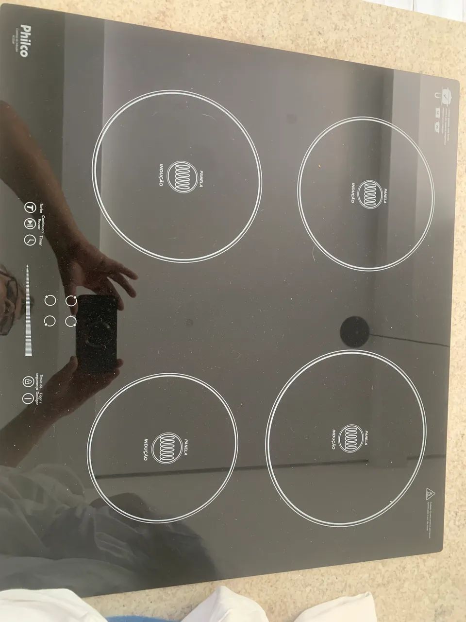 Cooktop Indução Philco - Praticamente Novo 
