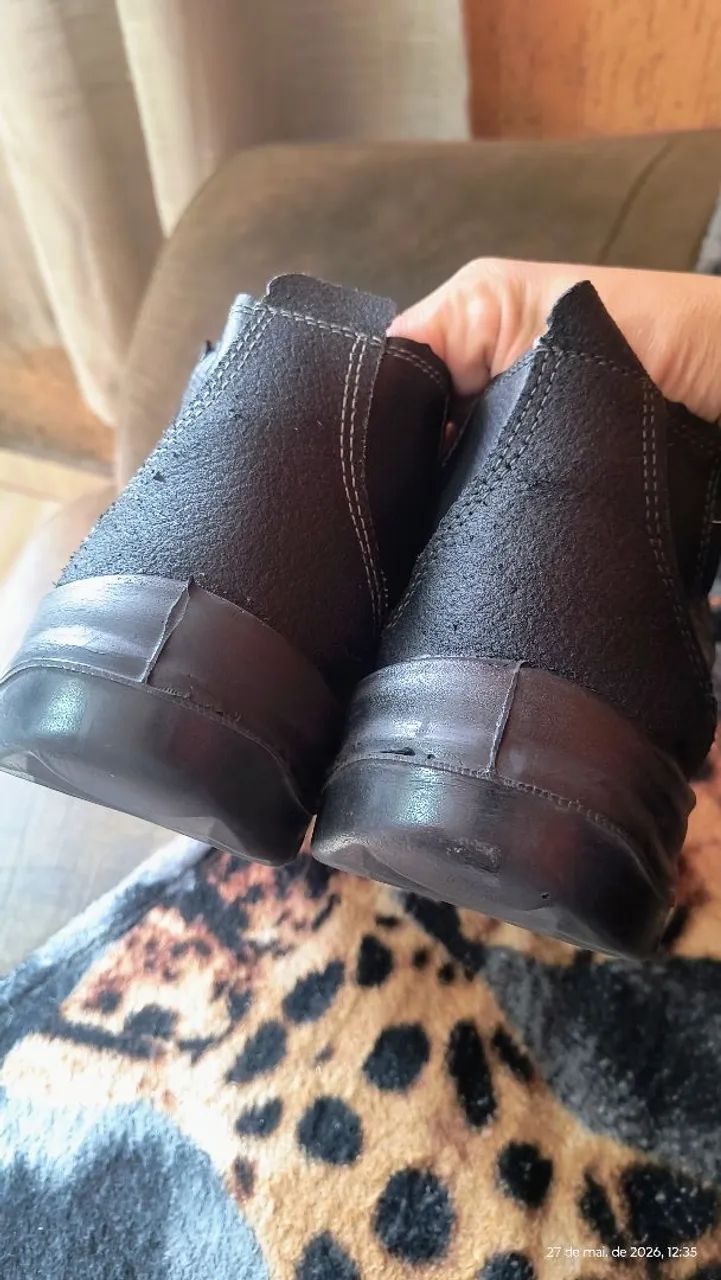 Bota de segurança tamanho 43  - Foto 4