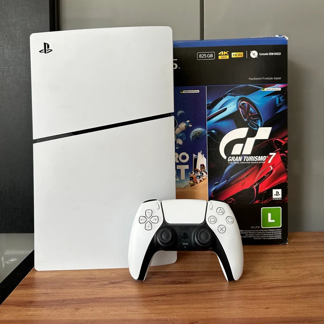 Ps5 Slim com Caixa e garantia  - Foto 2