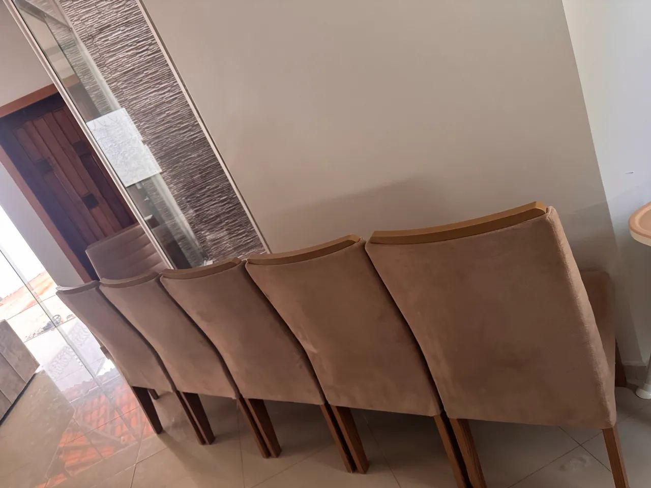 Conjunto de cadeiras de jantar 