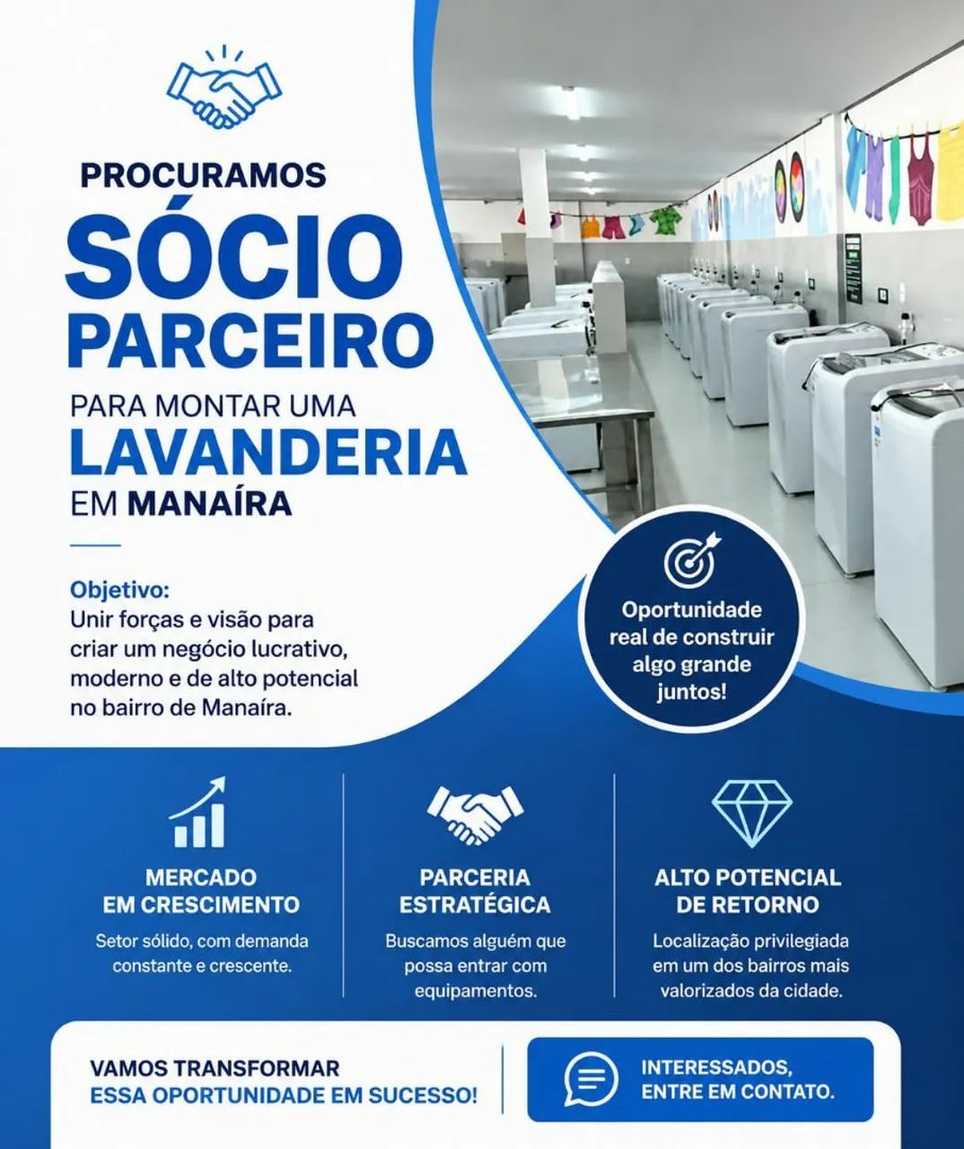 SÓCIO PARCEIRO ( LAVANDERIA PRAIA )