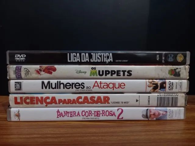PACK DVDS FILMES ORIGINAIS 