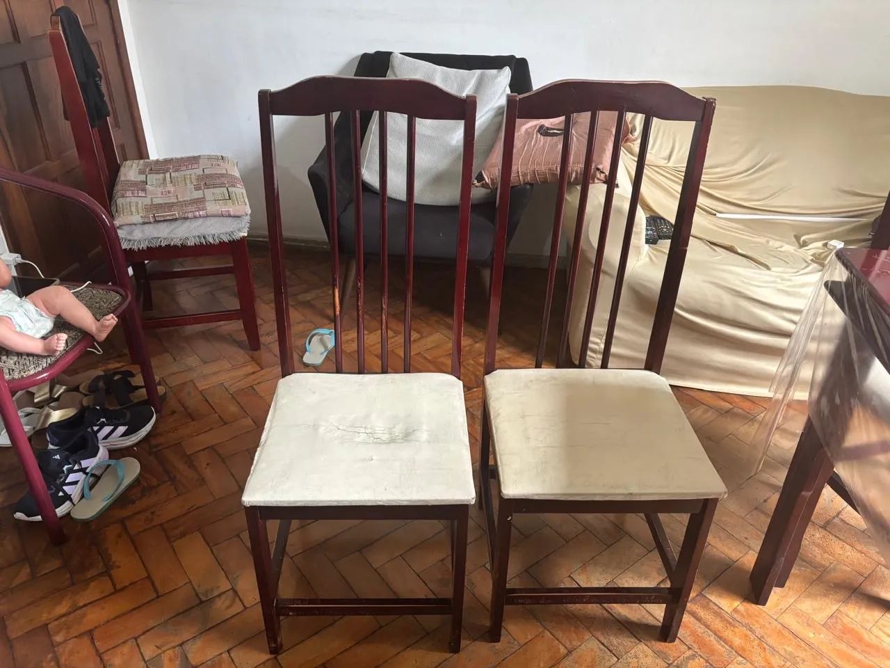 Mesa retangular de 6 cadeiras - Foto 4