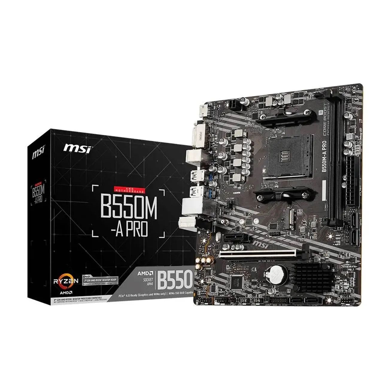 B550 MSI  nova lacrada 