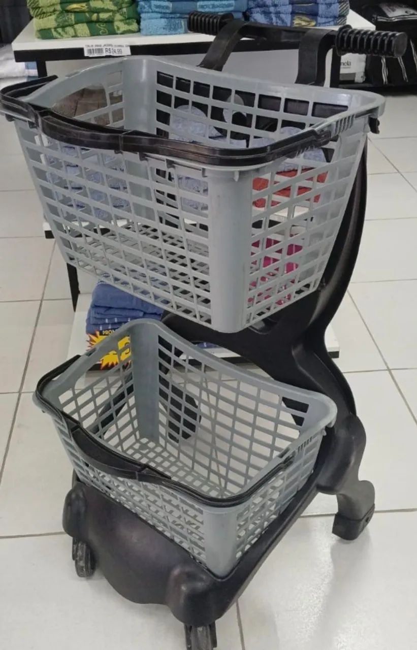 Carrinho Compra para diversos tipos de atividades comerciais. - Foto 2