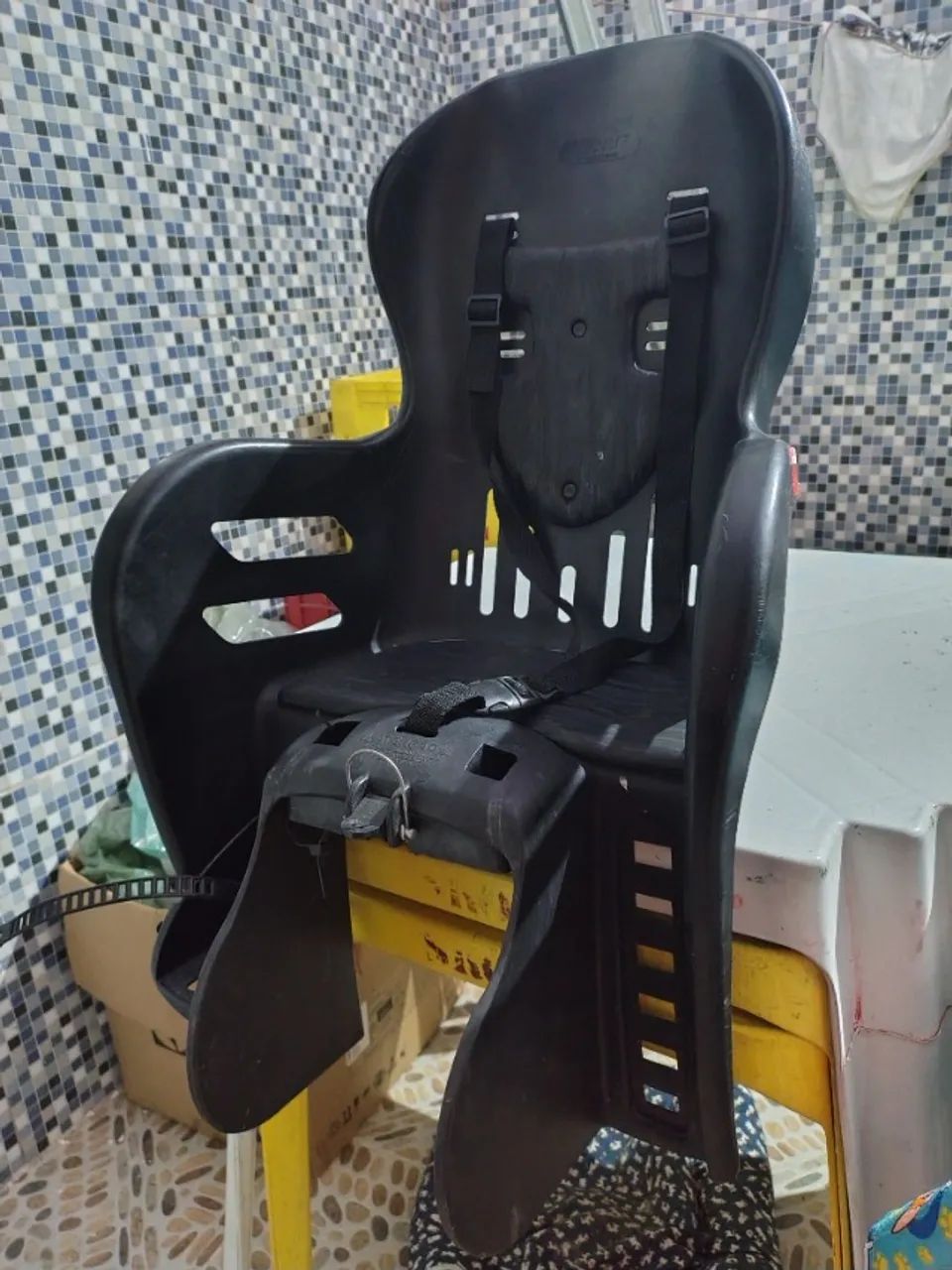 Cadeirinha traseira para bicicleta  - Foto 2