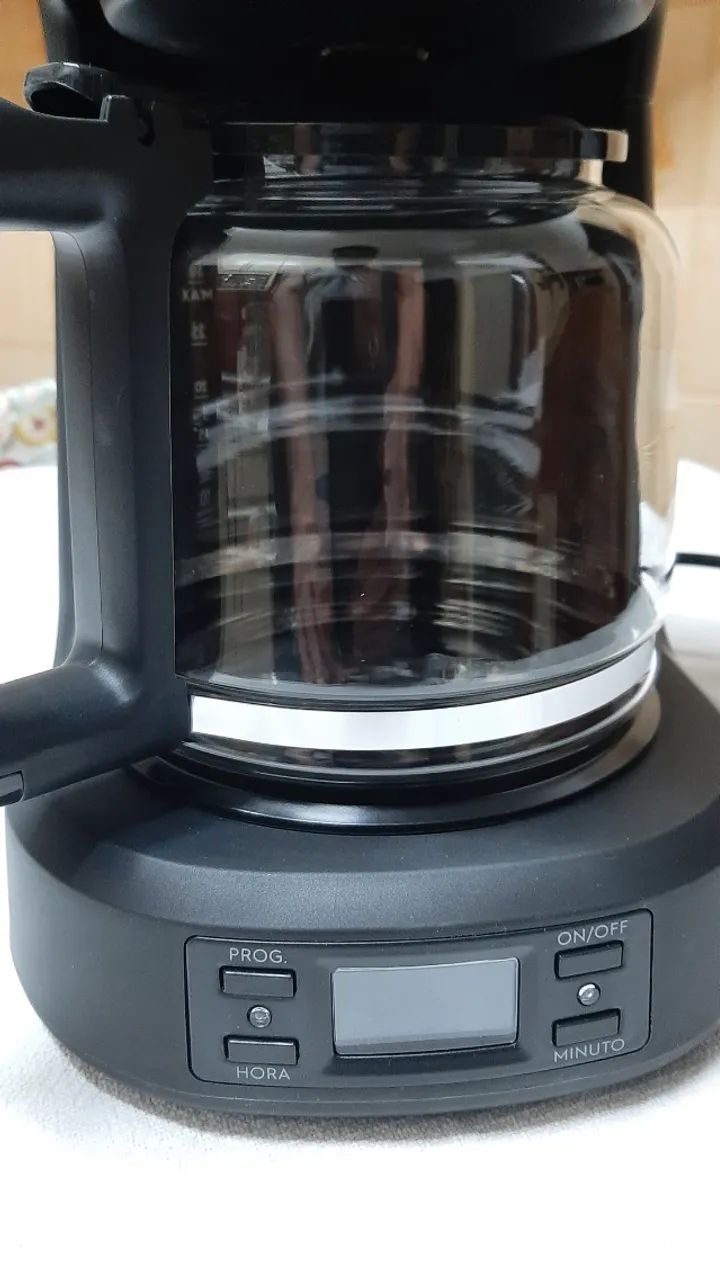 Cafeteira Eletrolux NOVA 127V Inox ECM25 1,2L 30 Xicaras Timer Digital - Foto 3