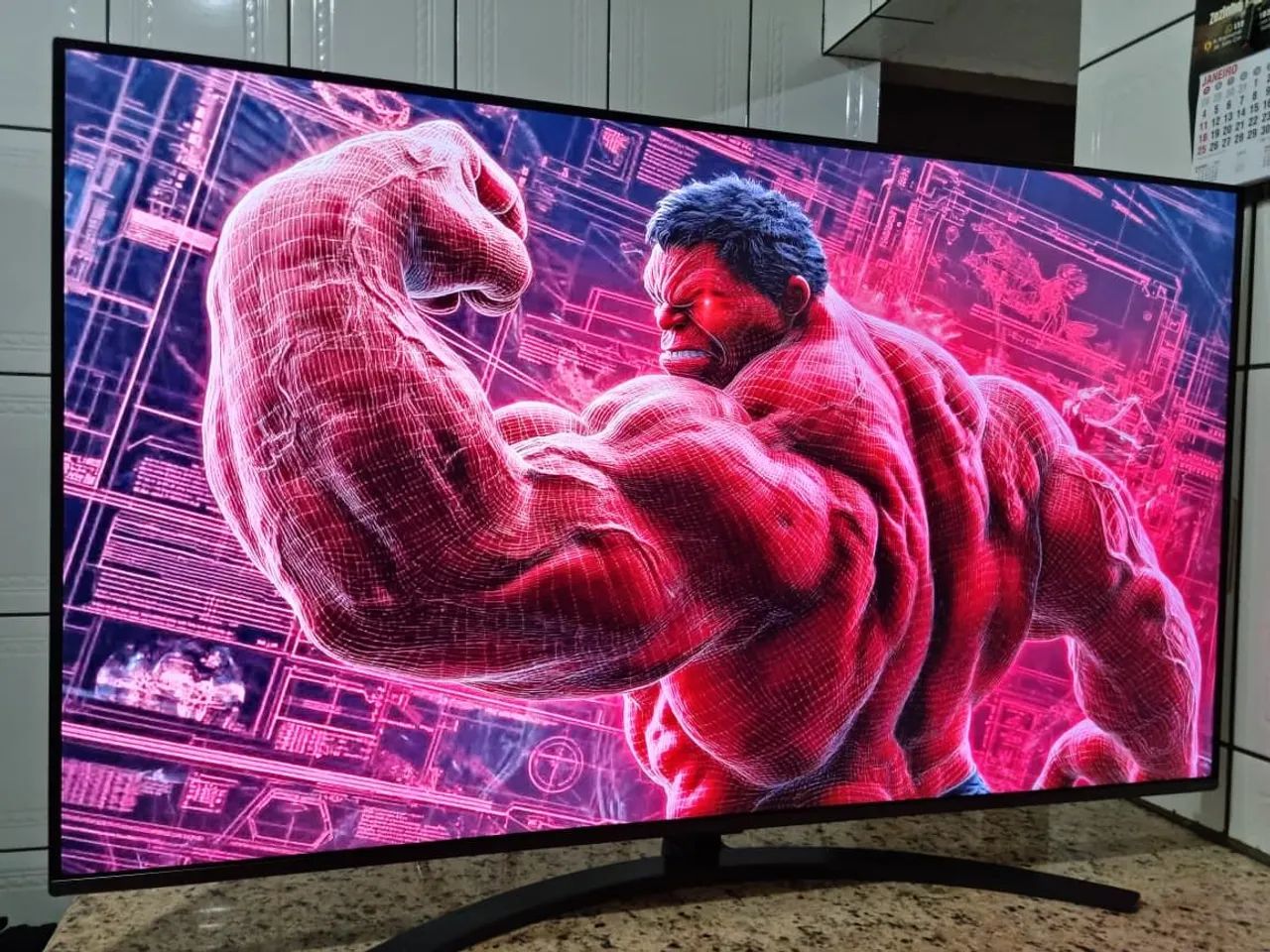 Tv Smart 55" LG Thinq 4k Magic com comando de voz integrado 