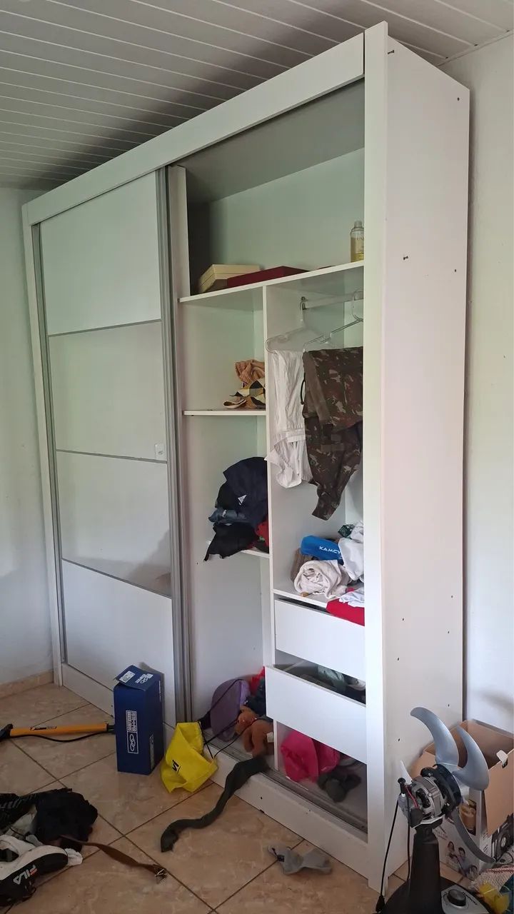 GUARDA ROUPA DUAS PORTA DE CORRER  - Foto 4