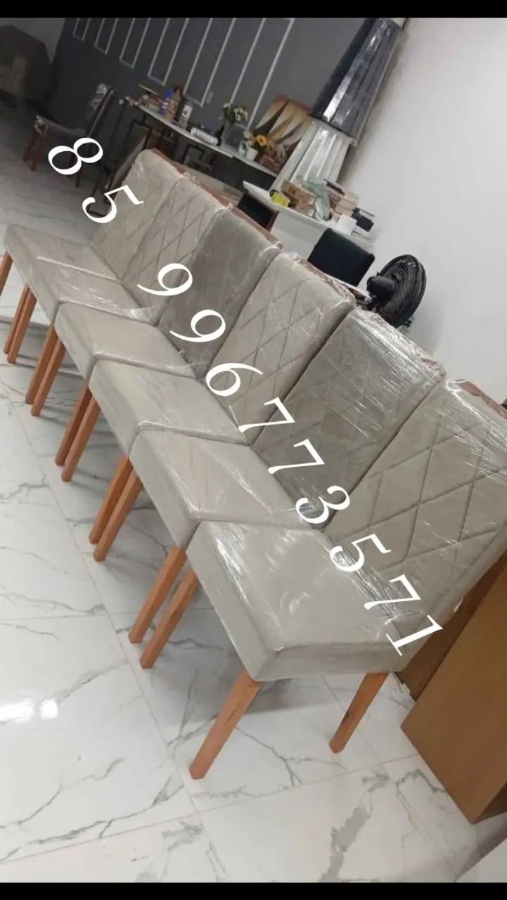 CADEIRAS COM DESIGN MORDENDO  - Foto 2