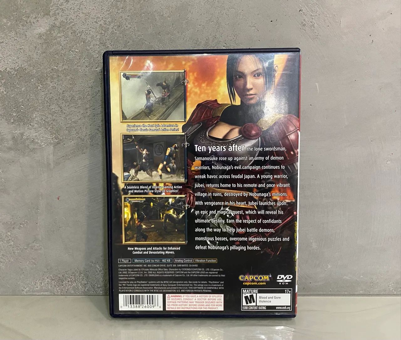 ONIMUSHA 2 PS2 ORIGINAL  - Foto 3