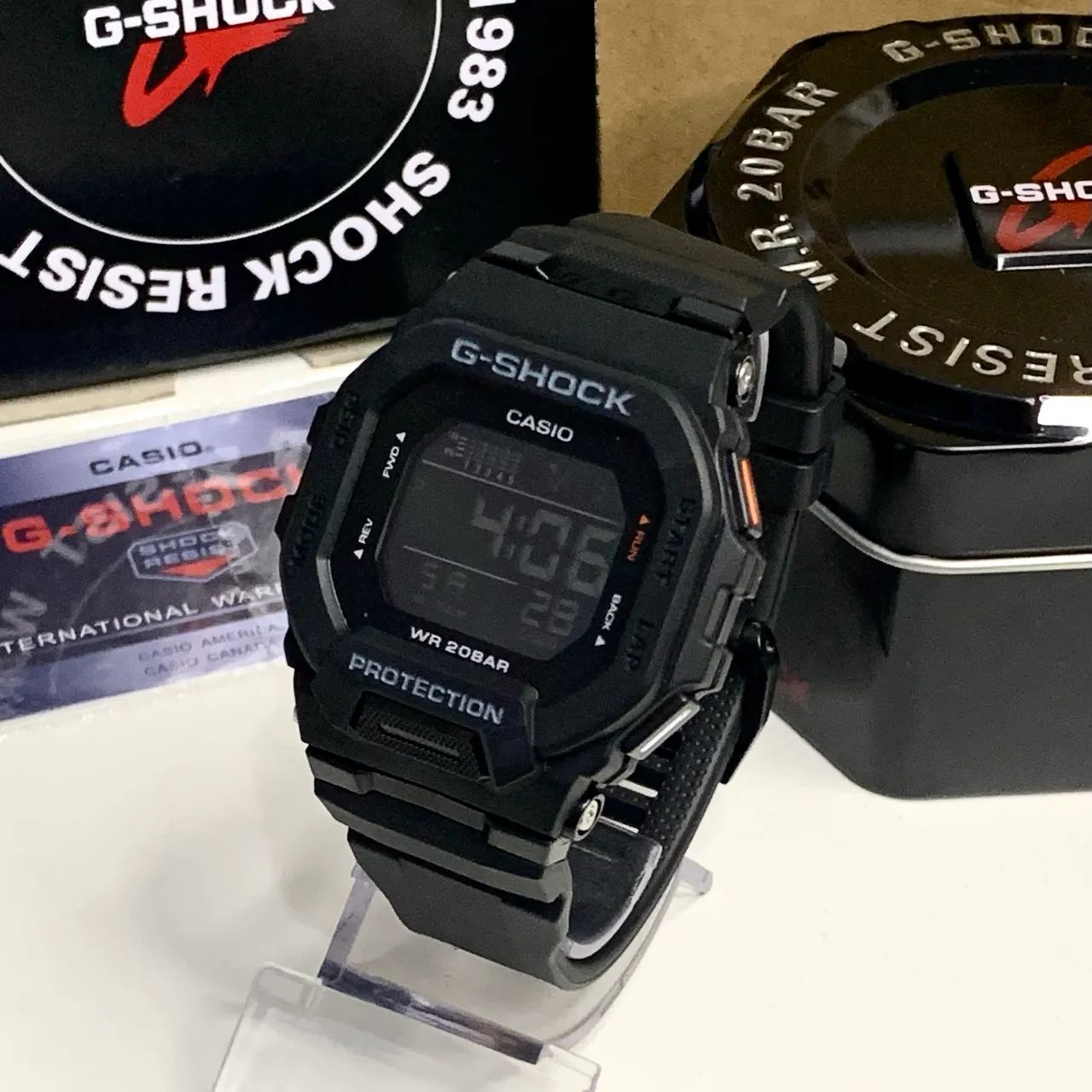Relógio G-shock GBD200 preto prova dágua  - Foto 3