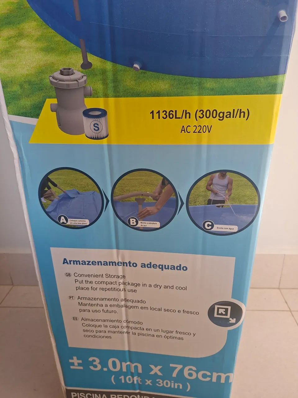 Piscina nova na caixa - Foto 3