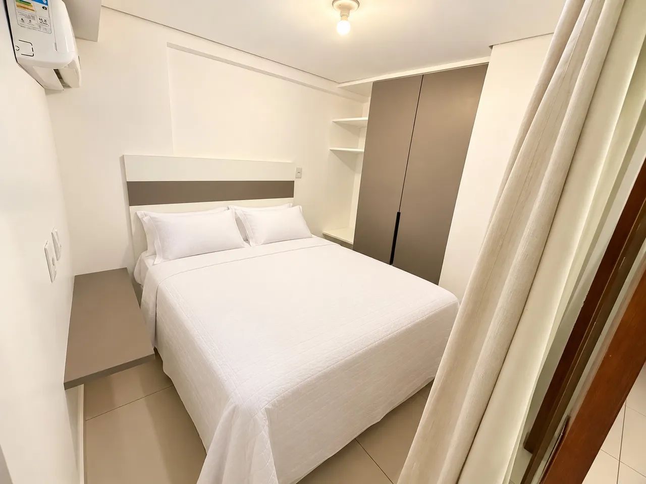 Flat 2 quartos - pé na areia - frente mar - 46m2 - Foto 4