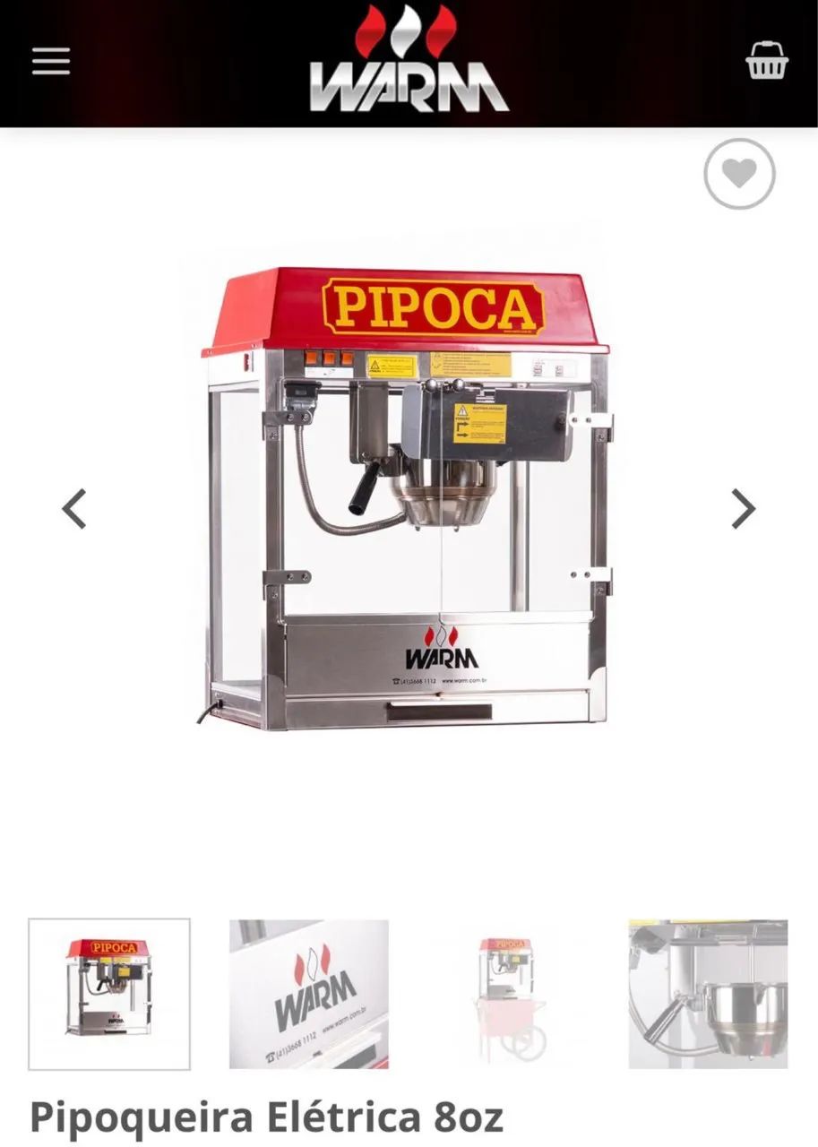 Pipoqueira eletrônica