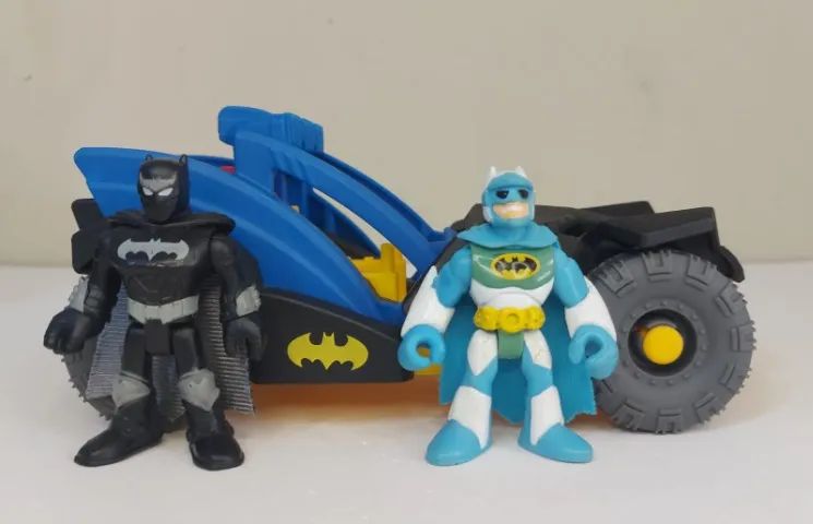 Action Figures e Batmóvel Buggy Batman Imaginext Mattel original 20cm - Foto 6