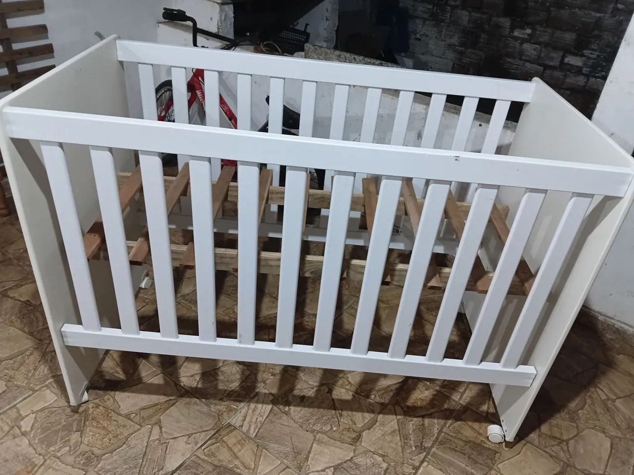 berço bebe vira cama infantil  - Foto 3