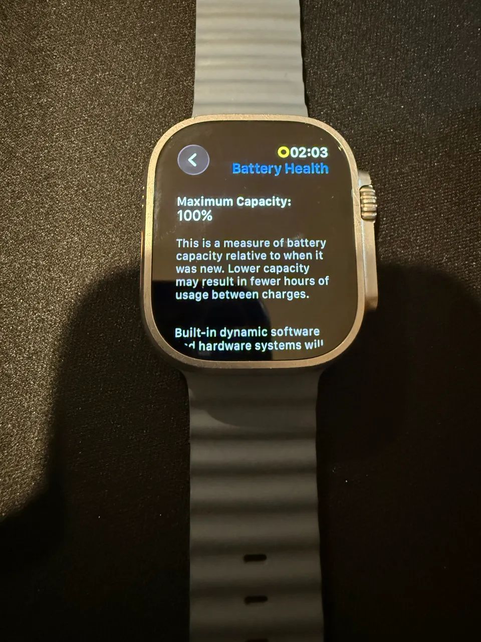 Apple Watch Ultra 3 - 100% bateria - Foto 3