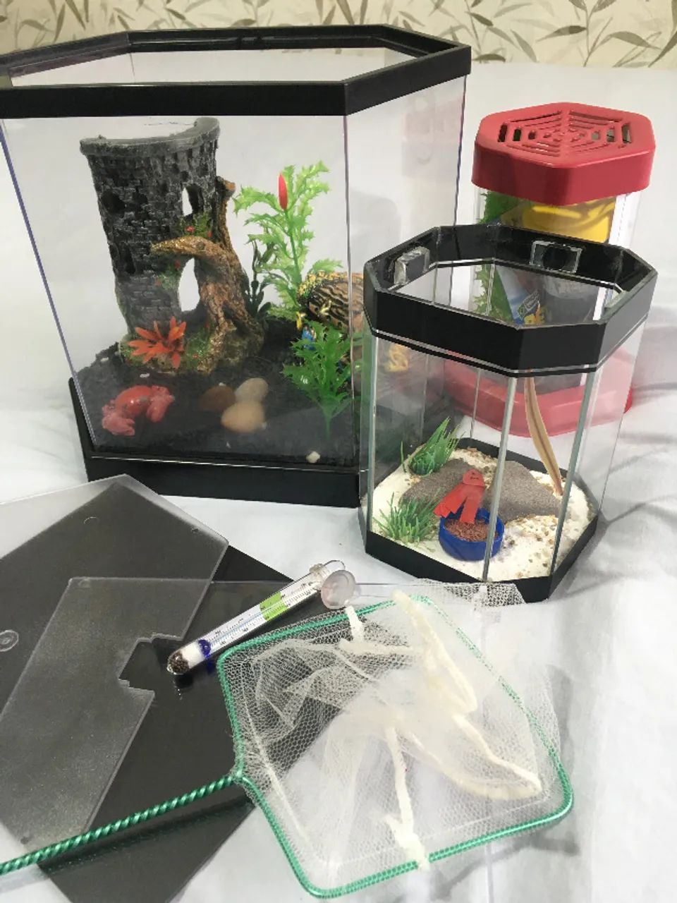 Aquários em acrílico transparente (Excelente) - Foto 5