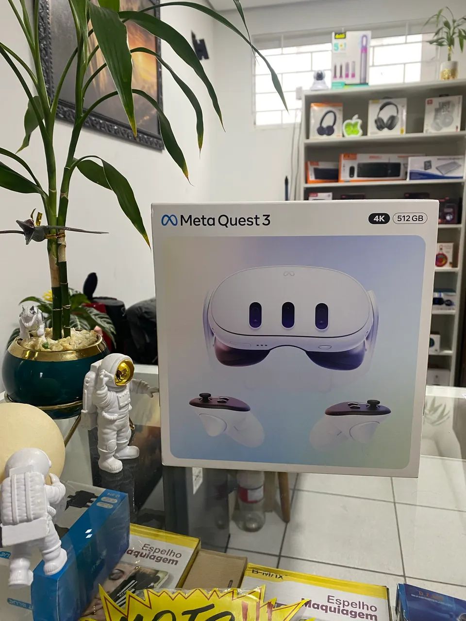 Meta Quest 3 512GB CAIXA LACRADA - Consoles de Vídeo Game - Capão