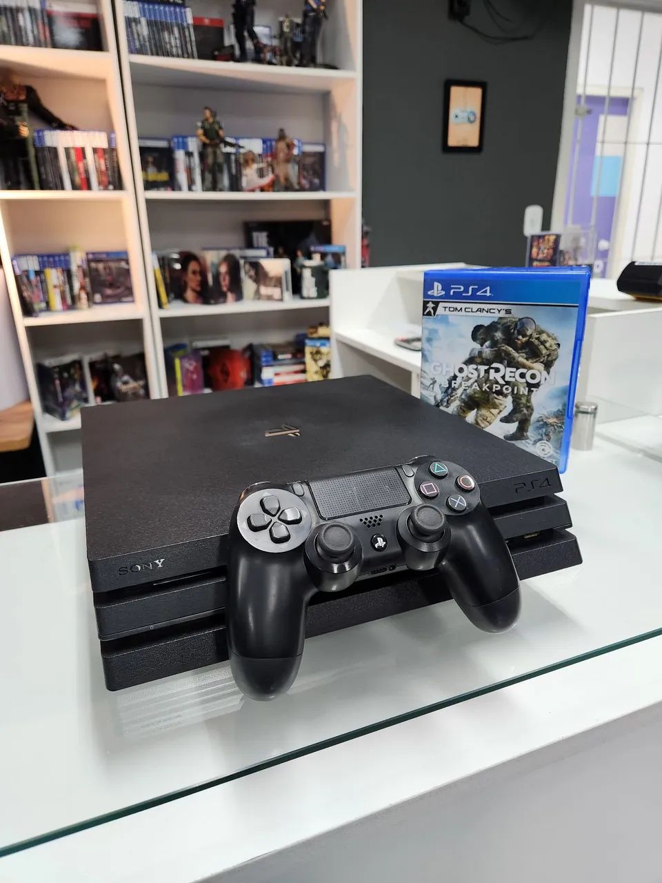 PS4 PRO ORIGINAL ATUALIZADO COM GARANTIA  - Foto 4