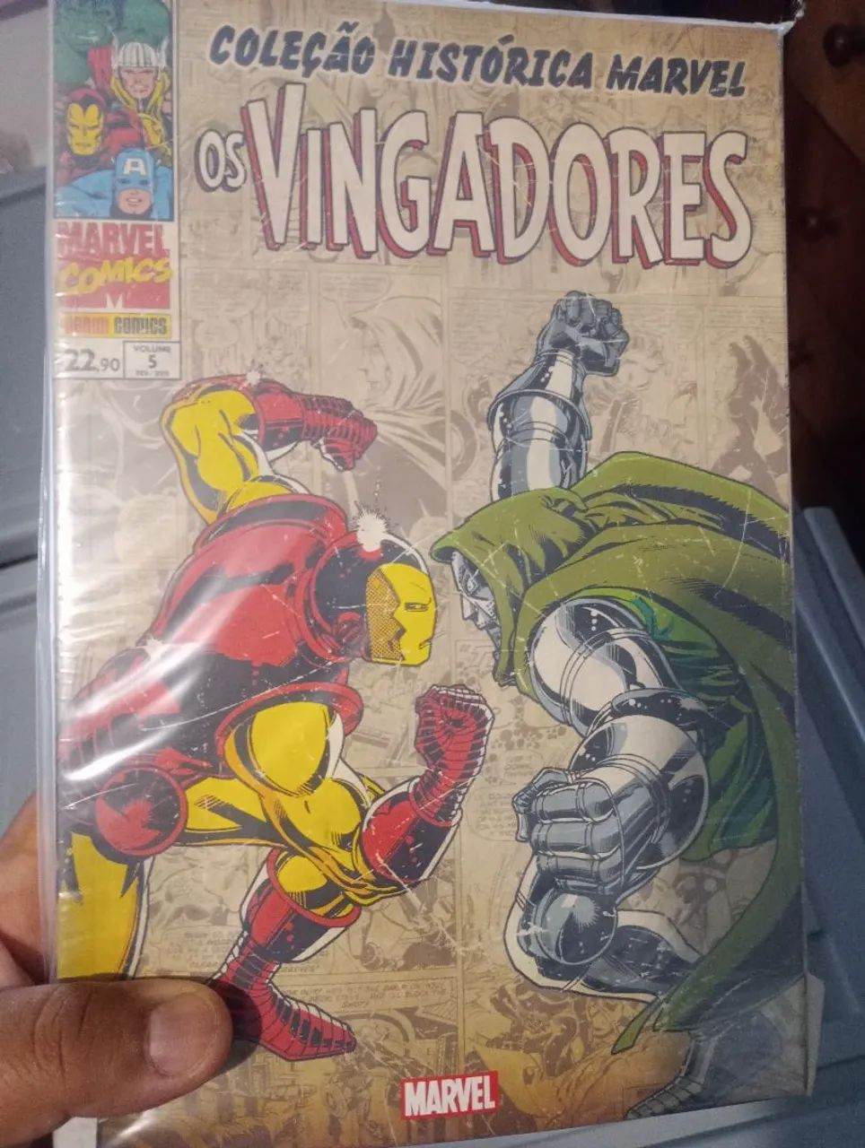 HQ Coleção Histórica Marvel Vingadores  - Foto 2