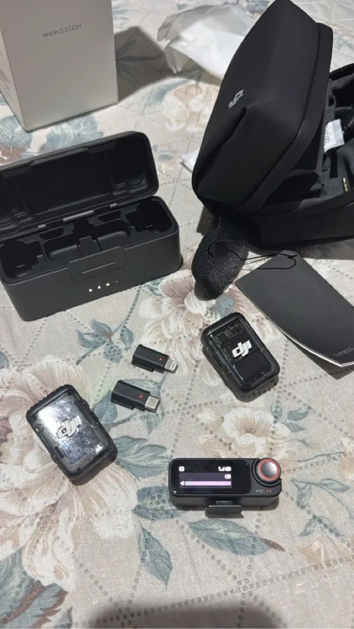 Dji mic 2 kit mais completo