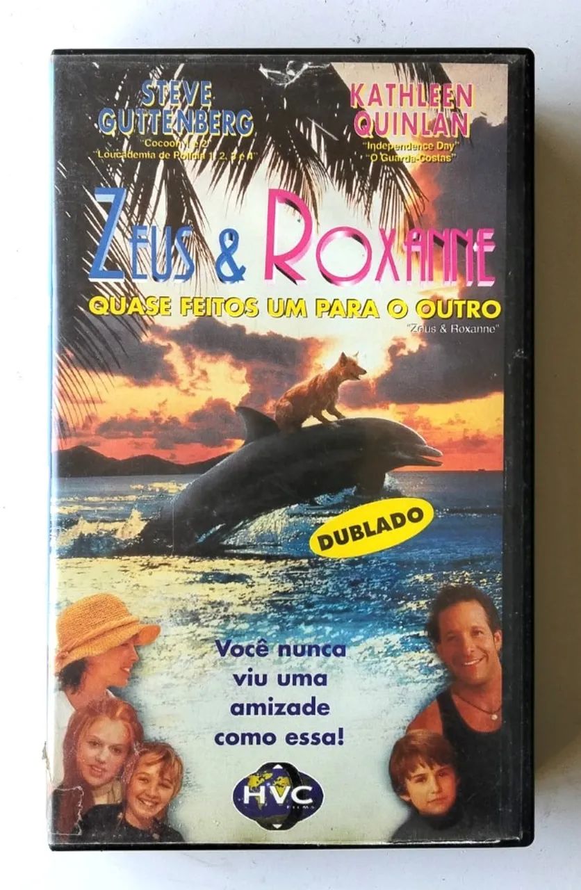 Fita VHS Filme Zeus & Roxanne: Quase Feitos Um Para o Outro